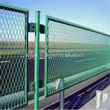 Powder Coated Diamond Expanded Metal Mesh Fence